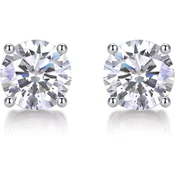 Luxoria Moissanite Lumiere Bijoux de Lumiere Moissanite Mindjuše 2 * 0.5ct