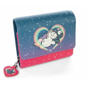 NICI denarnica Unicorn Star Bringer & Moon Keeper 12x10cm GREEN