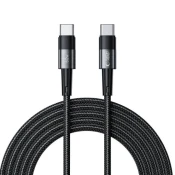 Tech-Protect UltraBoost USB-C / USB-C PD kabel 60W 3A 3m sivi