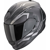 Integrální helma na motorku Scorpion EXO-491 KRIPTA matná cerno-stríbrná