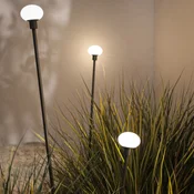 Karman LED-svetilka MINUIT, višina 160 cm, črna, IP65 - Dizajn - črna mat, bela - Aluminij