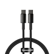 Baseus 6953156232051 USB kabel 1 m USB 2.0 USB C Crno