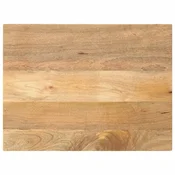 Vidaxl Mizna plošča 90x70x2,5 cm pravokotna trden mangov les