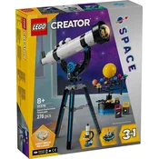 slomart LEGO Creator 31378 Teleskop za raziskovanje vesolja, 492 kock