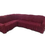 Mikrofiber navlaka za ugaonu Mango – bordo zaštita namještaja
