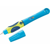 Pelikan Roler Griffix nalivpero + 2x tintni uložak, za dešnjake, Neon Blue, blister