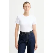 Calvin Klein Majica LV044C216G Bela Regular Fit