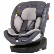 CHIPOLINO Auto sedište Volare, 40-150cm, isofix, Sivo