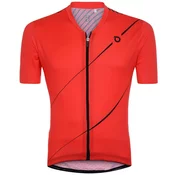BRIKO Muška biciklisticka majica Fresh GRAPHIC JERSEY, Crvena