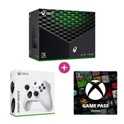 Xbox Series X 1TB (2023.-2025.) + Xbox bežicni kontroler (bijeli) + 1 mjesec Game Pass Ultimate (DIGITALNI KOD) igralne konzole