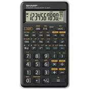 SHARP kalkulator EL501TWH, 146F, 10+2M, tehnični