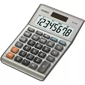 CASIO - MS-80S  Kalkulator stoni, Siva