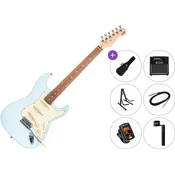 PSD Guitars STC-100 Premium SET Blue Električna kitara