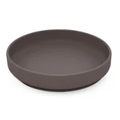 PETITE&MARS Silikonski krožnik s priseskom Take&Match Bitter Cocoa 6m+