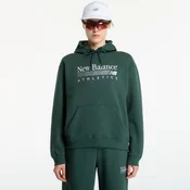 Mikina New Balance Trackside Fleece Hoodie Nordic Green Heather L