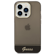 Guess GUHCP14XHGCOK iPhone 14 Pro Max 6,7 black hardcase Translucent (GUHCP14XHGCOK)