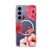 Maska za Samsung S921B Galaxy S24 Magsafe, Hibiscus