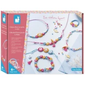Janod Atelier Set Izdelava nakita Cvetovi 6 kos od 6 let