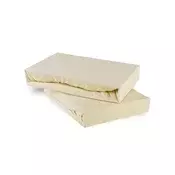 Posteljna rjuha krem jersey EMI, Ponjava podaljšana 160x220