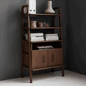 Hanah Home polica za knjige CPT4750-50, 75 cm, orah