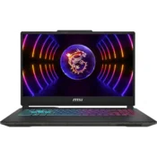 MSI Cyborg 15 A13VE-1067XPL Intel® Core™ i7 i7-13620H Prijenosno racunalo 39,6 cm (15.6) Ekran osjetljiv na dodir Full HD 16 GB DDR5-SDRAM 512 GB SSD NVIDIA GeForce RTX 4050 Wi-Fi 6E (802.11ax) Crno