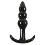 NS Novelties Jelly Rancher Ripple T-Plug Black