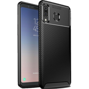 MCTK74-IPHONE 11 Pro * Futrola Carbon Fiber Silicone Black (229)