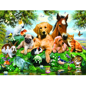 Sunsout - Puzzle Summer Pals 500 XXL - 500 kosov