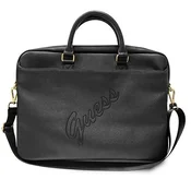 Guess Torba Guess Saffiano Script za prenosnik 16 - črna