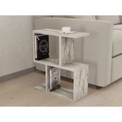 Hanah Home Klub sto Zet, 45x51.4x17 cm, Sivi