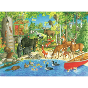 Ravensburger Puzzle Životinje, 200 delova
