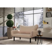 Atelier del Sofa Dvosed na razvlačenje Chatto 140x70x65cm Krem