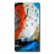 tulup.si Steklena navpična ura Poslikane oljna slika art 30x60 cm