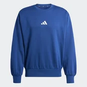 ADIDAS SPORTSWEAR Športna majica Feelcozy temno modra/bela