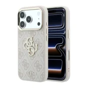 Maska Guess 4G & Big Resin Logo za iPhone 17 Pro/ 18 Pro roza