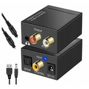 Malatec Digitalno analogni avdio adapter – optični pretvornik