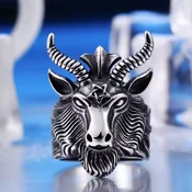 Prstan Baphomet - SS8-182R Steel