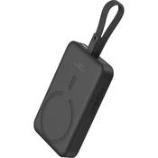 Power bank Baseus Magnetic Mini 10000mAh z MagSafe, 20W - black