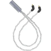 Dekoni Audio Ensemble USB-C Silver 52 Braided MMCX IEM Kabel za slušalke (Kot novo)