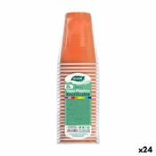 Set caša za višekratnu upotrebu Algon Oranžna 24 kom. 250 ml (25 Dijelovi)