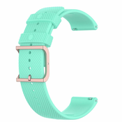 BStrap Silicone Rain pašček za Garmin Vivoactive 5, teal