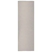 shumee vidaXL Zunanja preproga, ravno tkana, 80x250 cm, sivo-rjava
