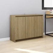 Vidaxl vidaXL Omarica, hrast sonoma, 102x33x75 cm, material na osnovi lesa