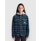 Element Polar Hooded Overshirt Kids Jacket 4 wheels for unity blue