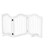 Homestar Pasja vrata 3 paneli 1545x295x61 cm bela