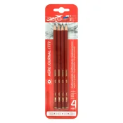 Olovka grafitna Aero journal blister 4/1 (3B-HB-H-3H)