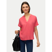 VERO MODA Bluza VMBEAUTY  svetlo rdeča