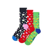 Happy Socks  nogavice z bombažem paket 3 kosov