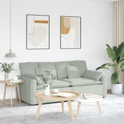 Modularna sofa s jastucima svijetlosiva