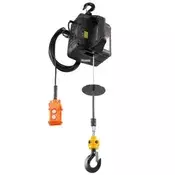VEVOR Električni dvigalo vitel 3-v-1 krmilnik 20x22x20 cm 499 kg prenosni
